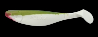 WHITE, DARK GREEN