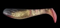 BLACK, MILK-GOLD GLITTER, RED TAIL