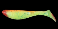 SILK-BLUE GLITTER, ORANGE
