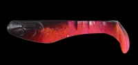 BLACK, PINK-SILVER GLITTER
