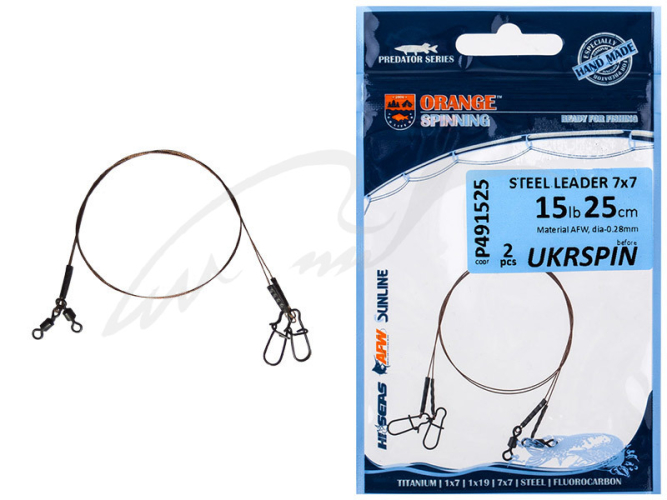 Поводок Ukrspin плетеный 7х7