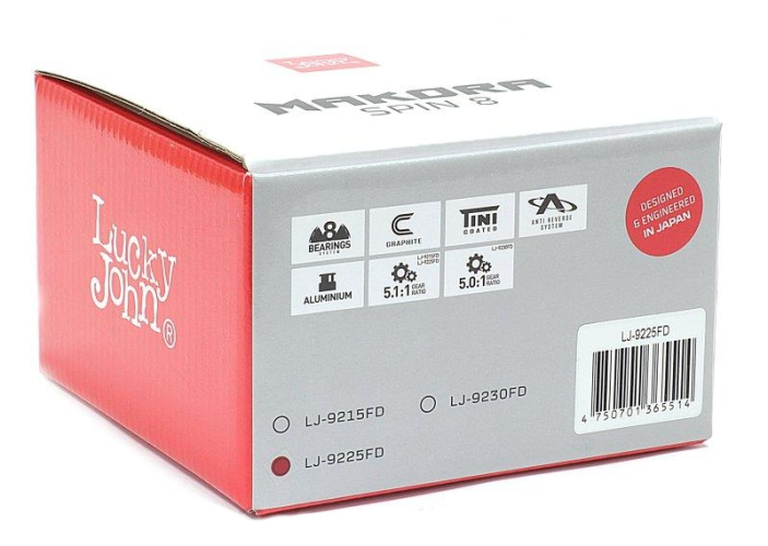 Котушка Lucky John Makora Spin 8