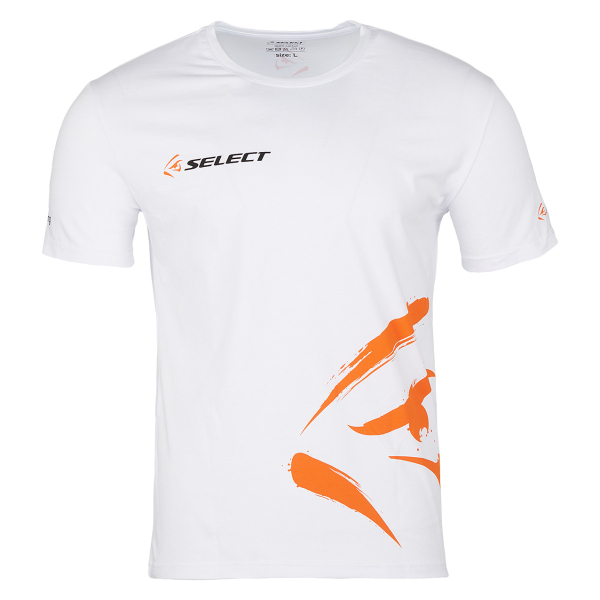 Футболка Select Fish Logo White