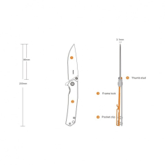 Ніж Ruike P801-SF