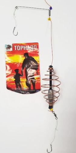 Пружина оснащённая  "торнадо 25г " 