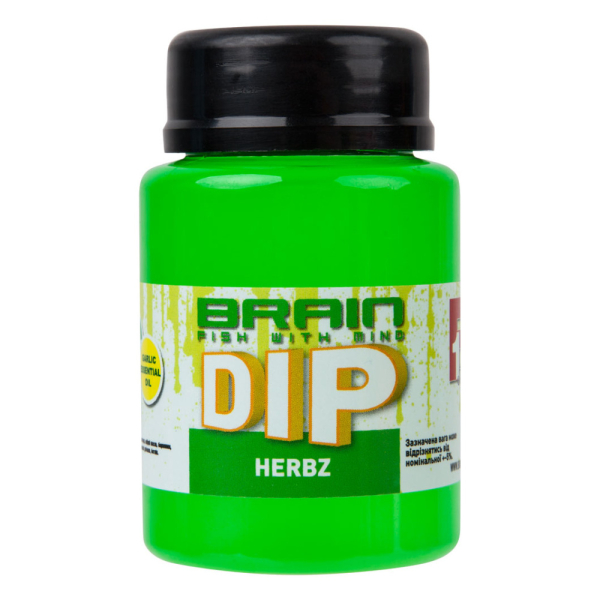 Дип для бойлов Brain F1 Herbz (мята с чесноком) 100ml