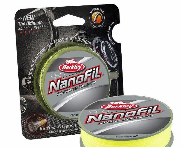 Шнур Berkley Nanofil Chartreuse 125м желтый 