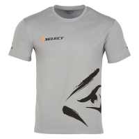 Футболка Select Fish Logo Gray/Pink