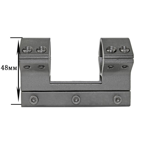 Крепление на оружие для фонаря 2x25mm Ring (планка Вивера 10 мм)