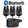 Набір сигналізаторів GLADIATOR BL1518 3+1 Black з пейджером+BLUETOOTH — фото 2