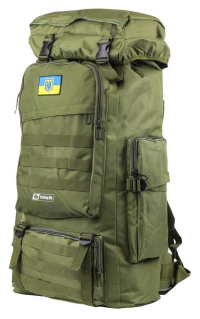 Рюкзак-баул хакі FR 70л 600D (20шт/міш)