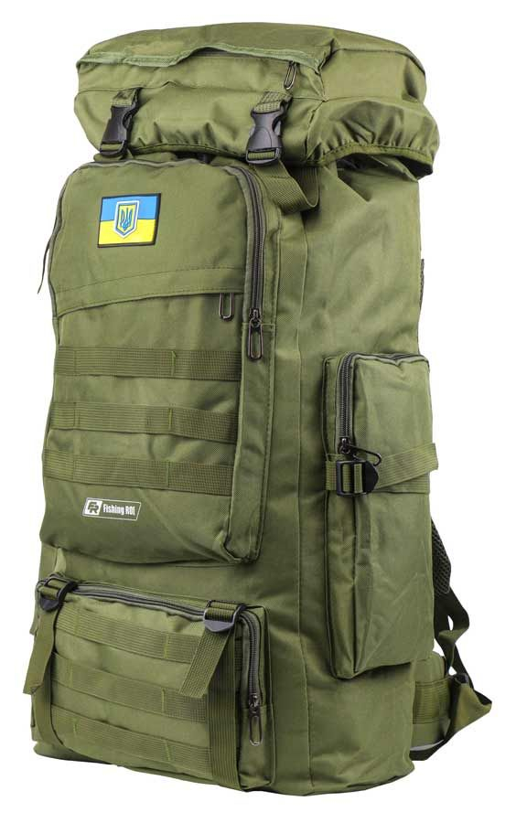 Рюкзак-баул хакі FR 70л 600D (20шт/міш)