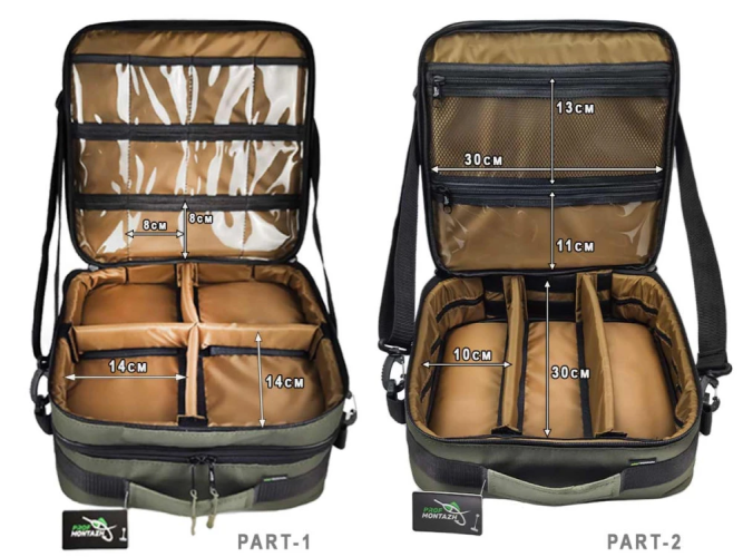 Двойная сумка Twin Point для снастей и аксессуаров