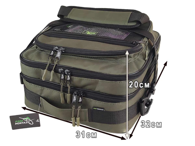 Двойная сумка Twin Point для снастей и аксессуаров