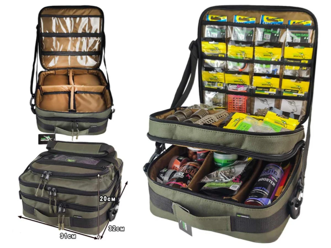 Двойная сумка Twin Point для снастей и аксессуаров