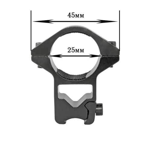 Крепление на оружие для фонаря 25 GZ (планка Вивера 10 мм)