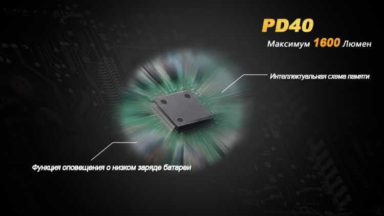 Ліхтар Fenix PD40 Cree MT-G2