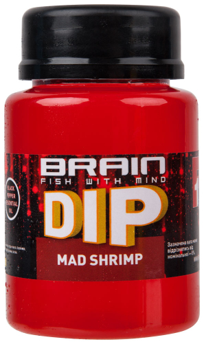 Дип для бойлов Brain F1 Mad Shrimp (креветка) 100ml