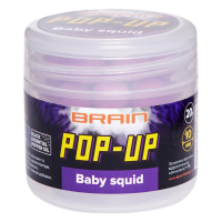 Бойлы Brain Pop-Up F1 Baby squid (кальмар) 12mm 15g