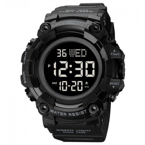 Часы Skmei 1968 All Black D=56mm