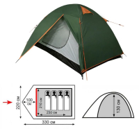 Палатка Totem Tepee-4 (v2) UTTT-027