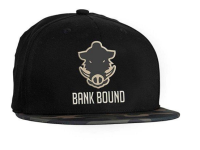 Кепка Prologic Bank Bound Flat Bill Black Cap/Camo