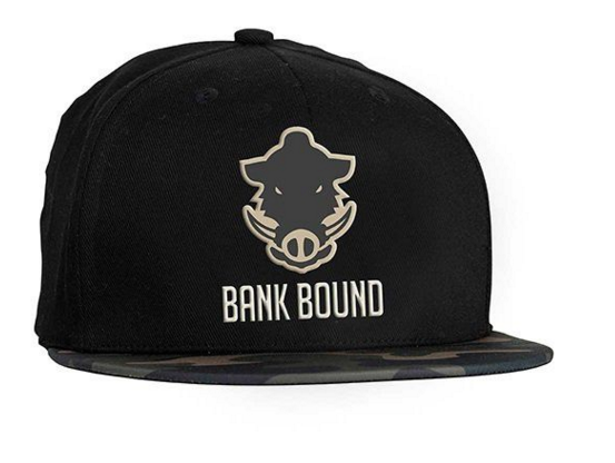 Кепка Prologic Bank Bound Flat Bill Black Cap/Camo
