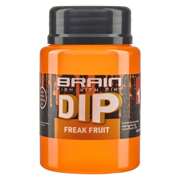 Дип для бойлов Brain F1 Freak Fruit (апельсин/кальмар) 100ml