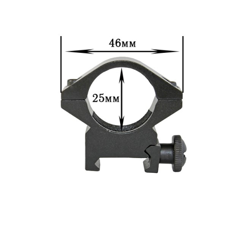 Крепление на оружие для фонаря 25 DK (планка Вивера 19 мм)