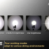 Ліхтар для дайвінгу MagicShine MJ-810 CREE XML (Оновлена версія) — фото 2