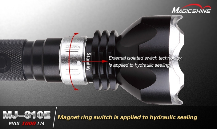 Фонарь для дайвинга MagicShine MJ-810 CREE XM-L (Обновленная версия)