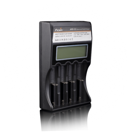 Зарядний пристрій Fenix Charger ARE-C2 (18650, 16340, 14500, 26650, АА, ААА, С)
