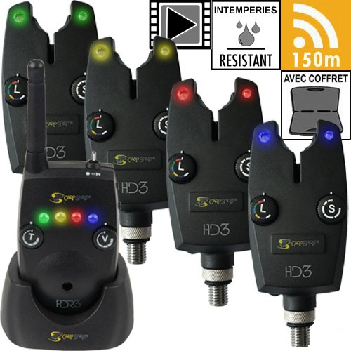 Набір сигналізаторів Carp Spirit HD3 (4 + 1)