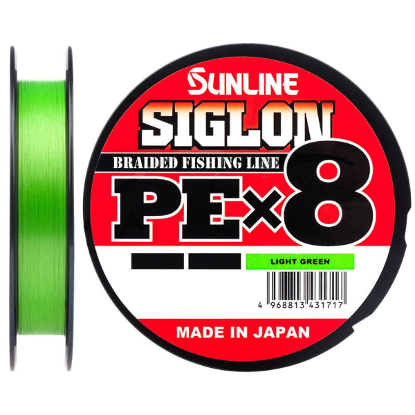 Шнур Sunline Siglon PE х8 150м салатовий