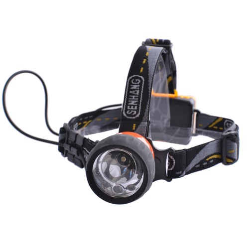 Фонарь на лоб Police 6651-1LM+3Led 