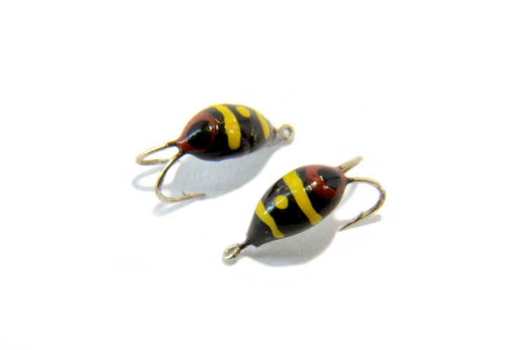 Мормышка вольфрамовая "Коза" 3.5мм (черная)