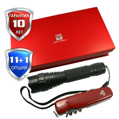 Ніж Ego AB-03 + ліхтарик