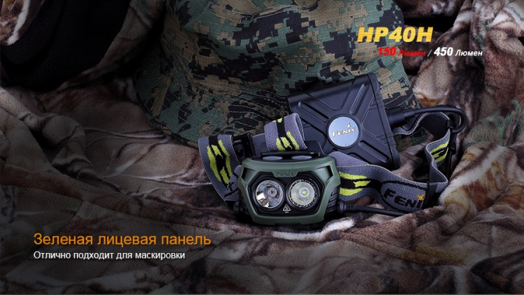 Налобний ліхтар Fenix HP40H Cree XP-G2 (R5)