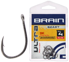 Крючок Brain Ultra Beast #4 (10шт/уп)