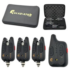 Набір сигналізаторів GLADIATOR RF1118 3+1 Black з пейджером