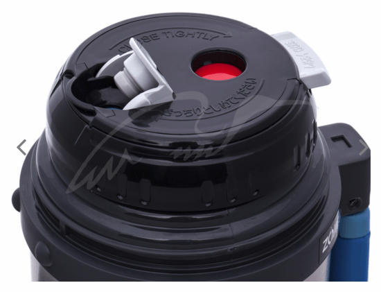 Термос ZOJIRUSHI SF-CC13XA 1.3 л.(Складна ручка + Ремінець) к. Сталевий