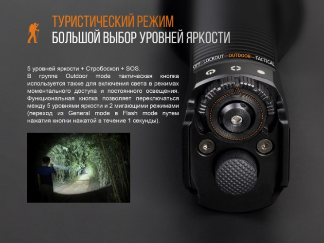 Фонарь Fenix TK35UE (2018) Cree XHP70 HI