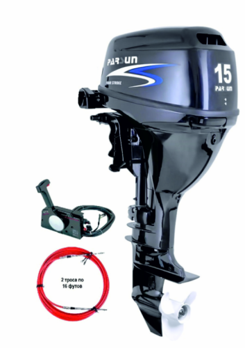 Човновий двигун Parsun F15A FWS