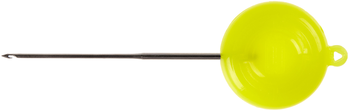 Игла Brain Standart Bait Needle диам. 1.15mm, длина 80mm ц:желтый