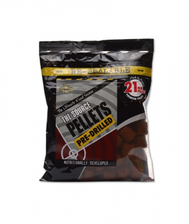 Пеллетс Dynamite Baits The Source Pre-Drilled Pellets 21мм /350г