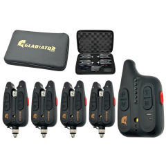Набір сигналізаторів GLADIATOR RF1118 4+1 Black з пейджером