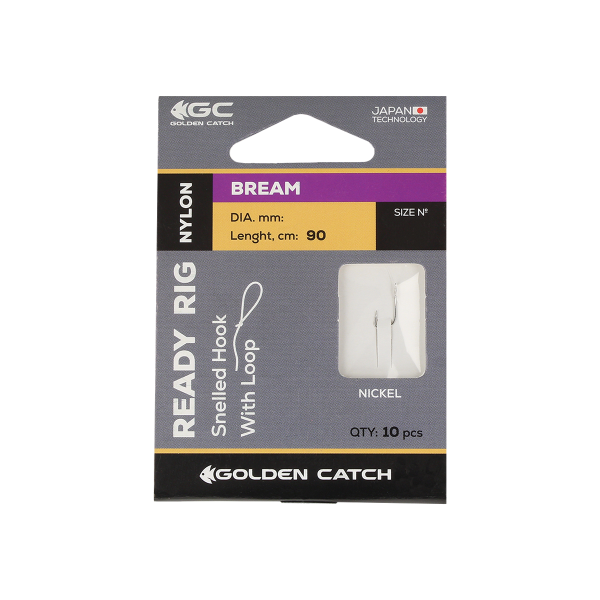 Готовый поводок на леща GC Ready Rig Bream №12 (10шт)