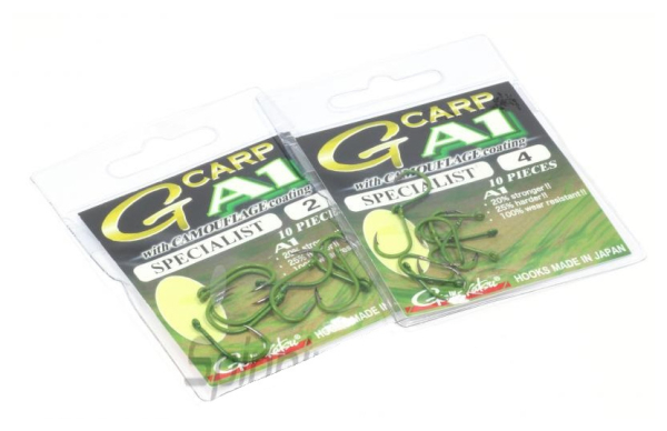 Гачок GAMAKATSU A1 G-CARP SPECIALIST № 1. Green10шт (шт) 100 149085