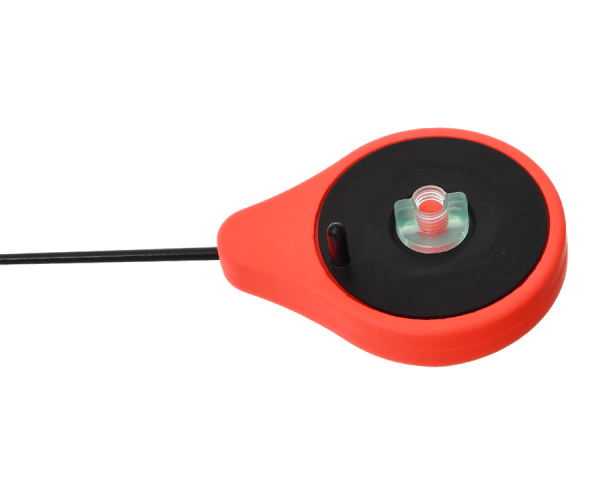 Вудка зимова Flagman Балалайка піна 38см ківок 0,7-2,8г червона