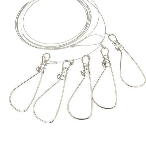 Кукан Kalipso металевий трос 4,5 м